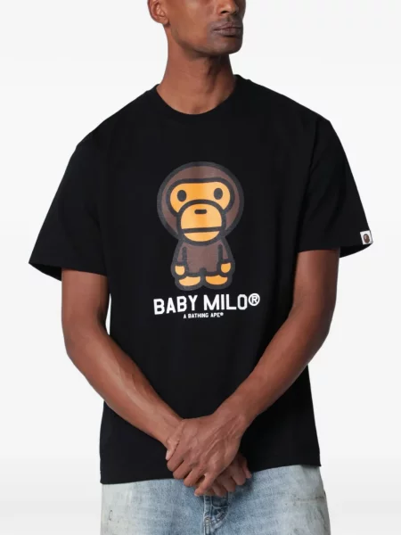 Koszulka dziecięca A Bathing Ape® czarna