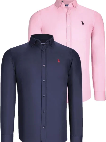 Риза Dewberry синьо