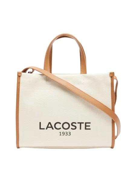 Lacoste torebka beżowy