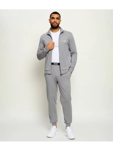 BOSS BLACK Trening Long Set gri