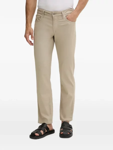 Pantaloni Guess cu 5 buzunare cu autograf