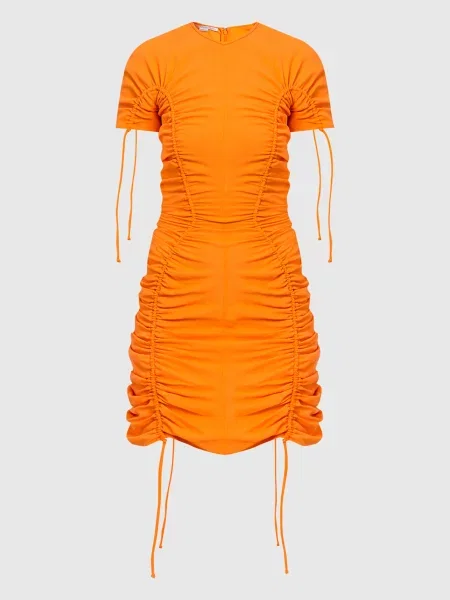 Платье Stella Mccartney оранжевое