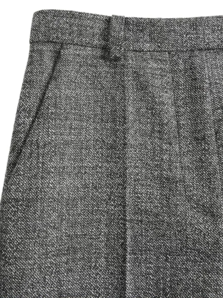 Pantaloni Valentino Garavani de lână gri