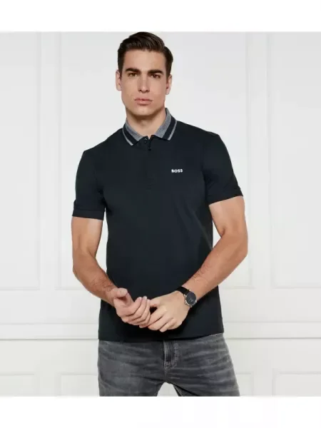 BOSS GREEN Polo Paddy 1 verde