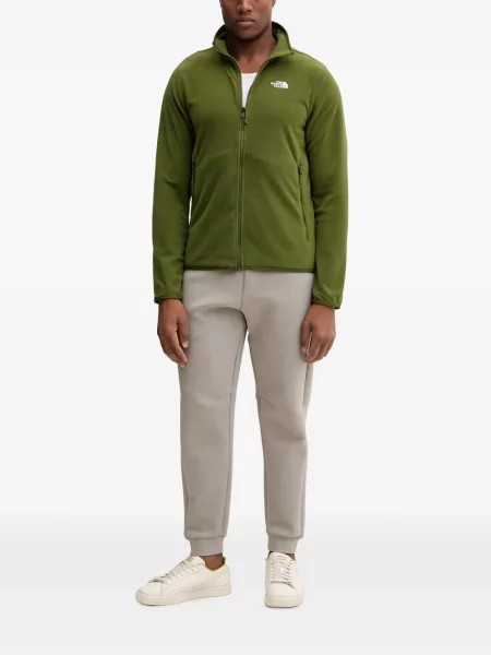 Pulover The North Face cu imagine verde