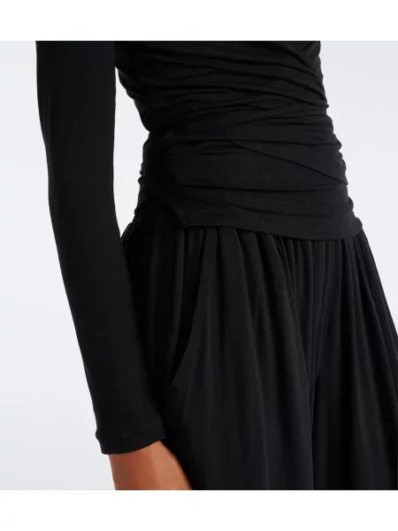 Top Eres tricotate plic negru