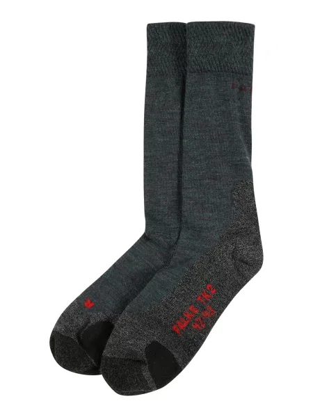 FALKE Șosete sport gri amestecat / verde petrol negru