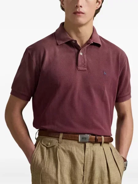 Kostkovaná dlouhá kšiltovka Polo Ralph Lauren bez rukávů modrá