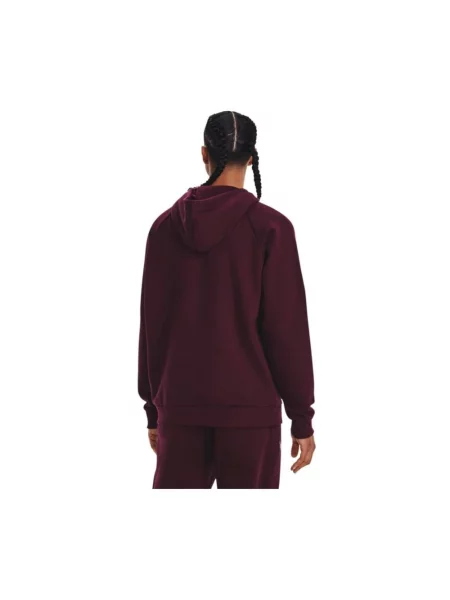 Bluza z kapturem Under Armour polarowa czerwona