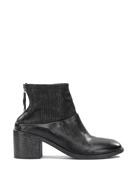Cizme scurte Moma din piele negru