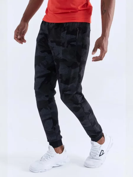 Tommy Life Sportovní kalhoty černá