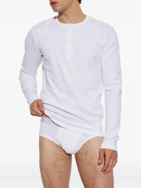 Lung tricou Mm6 Maison Margiela alb