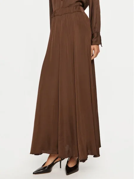 ViCOLO Fustă maxi maro