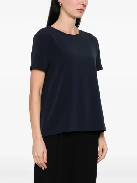 Tricou 's Max Mara cu decolteu rotund albastru