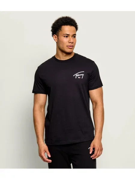 Tommy Jeans Tricou Signature alb