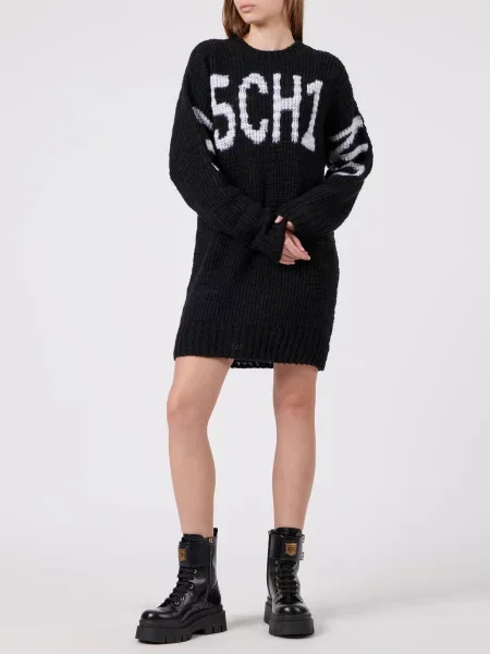 Платье Moschino Jeans черное