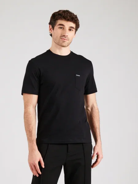 GUESS JEANS Tricou negru