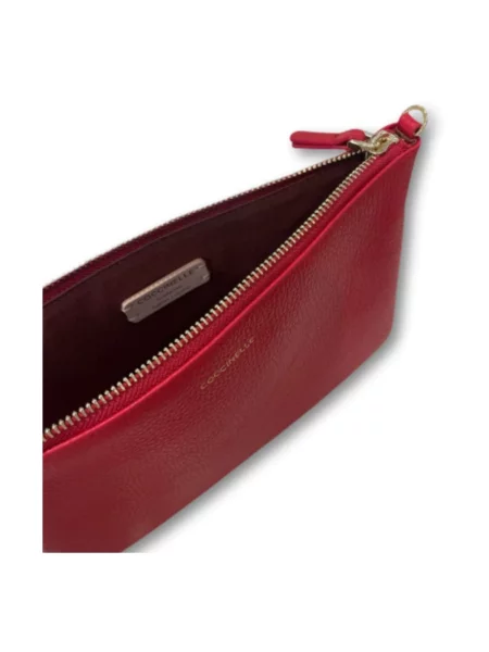 Coccinelle torebka crossbody skórzana BEST CROSSBODY czerwona