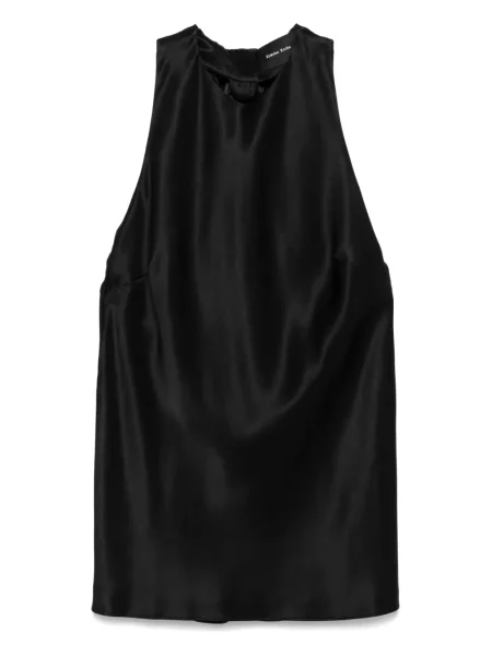 Копринена блуза Simone Rocha черно