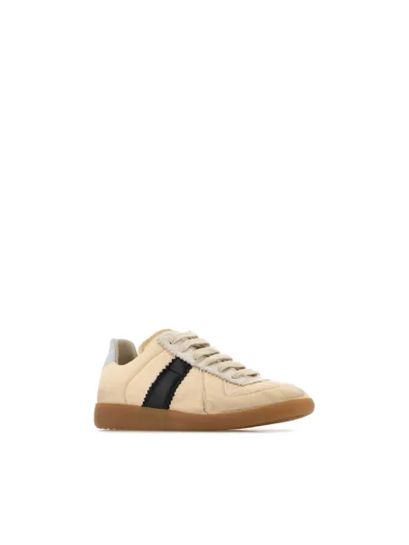 Sneakersy Maison Margiela skórzane beżowe