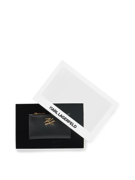 Karl Lagerfeld denarnica črna