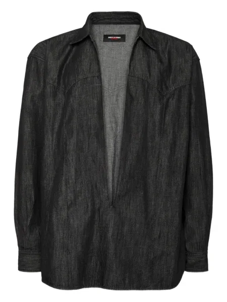 Риза Dsquared2 черно