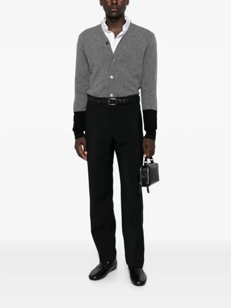 Pantaloni Prada cu autograf negru