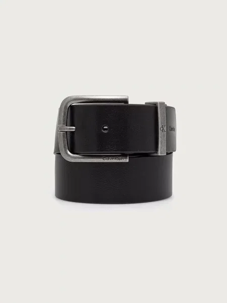 Calvin Klein curea pentru bărbați din piele negru