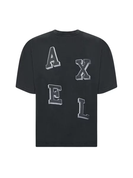 Haftowana koszulka Axel Arigato czarna