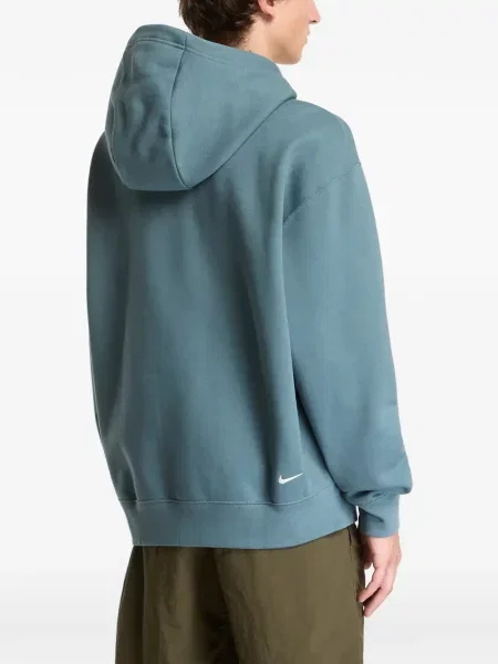 Hanorac cu glugă Nike din fleece verde
