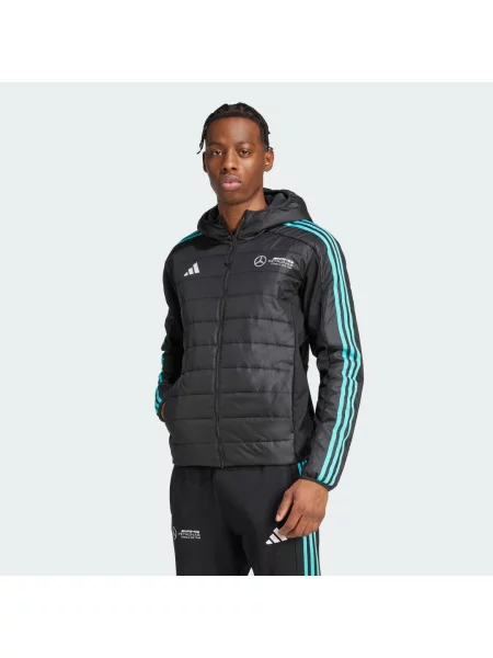 Bunda Mercedes AMG Petronas Formula One Team DNA Puffer bílá