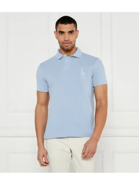 POLO RALPH LAUREN Tenisz póló | Custom slim fit kék