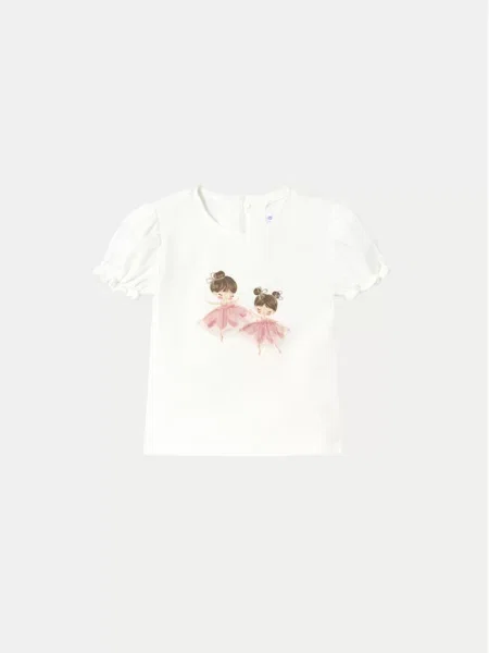 Mayoral Футболка Écru Regular Fit