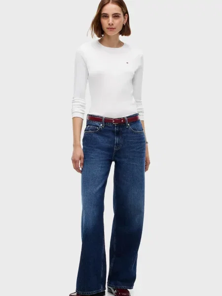 Лонгслів Tommy Hilfiger білий