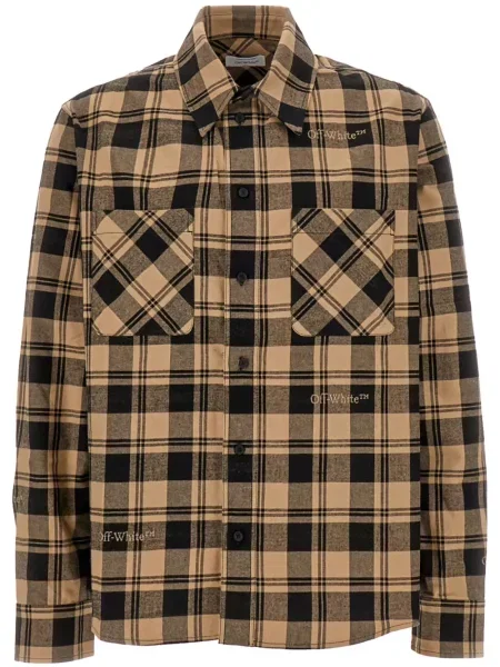 Košile Off-white s výšivkou bílá