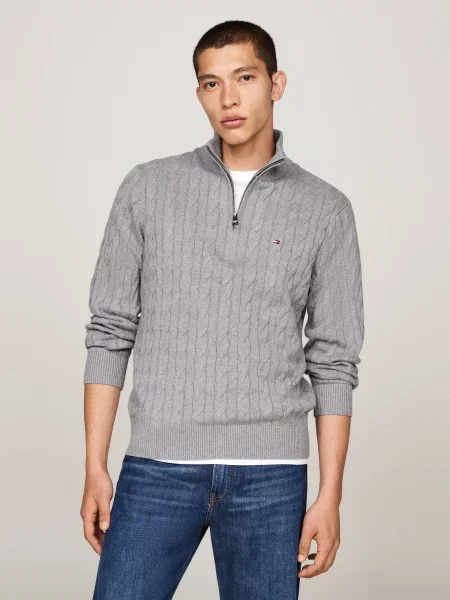 Tommy Hilfiger Pulover gri