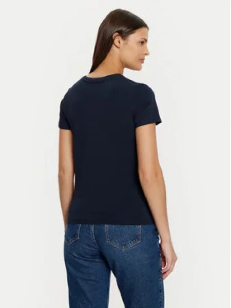 Guess Jeans Marškinėliai Tamsiai mėlyna