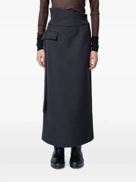 Fusta maxi Muller Of Yoshiokubo negru
