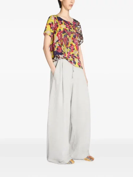 Pantaloni sport Dries Van Noten gri