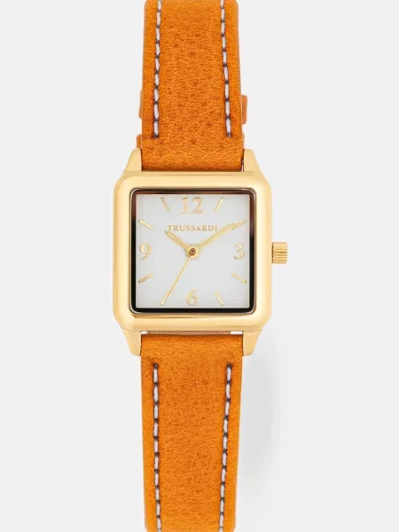 Trussardi ceas T- FORMA auriu portocaliu