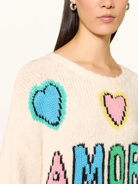 Princess Goes Hollywood Sweter weiss różowy
