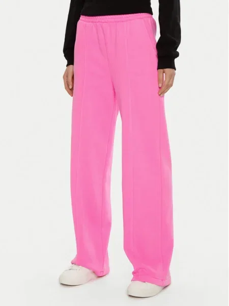 Gap Pantaloni trening Roz Wide Leg fucsie