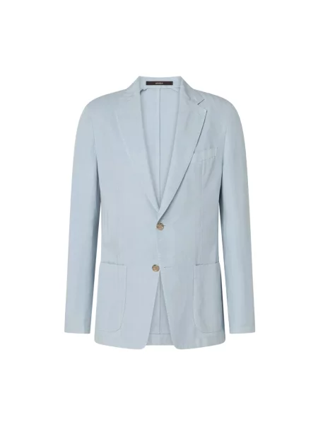 Marynarka Windsor dwurzędowa niebieska