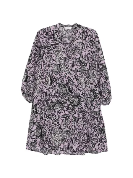 Rochie mini Marc O'polo cu model floral cu imagine violet