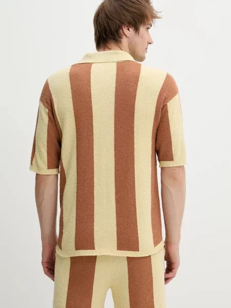 Nanushka koszula JEFF żółta