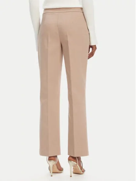 Kalhoty z materiálu Marciano Guess hnědé