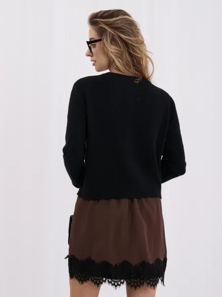 Kardigan Italy Moda crna