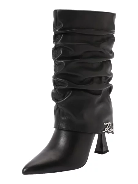 Karl Lagerfeld Cizme negru