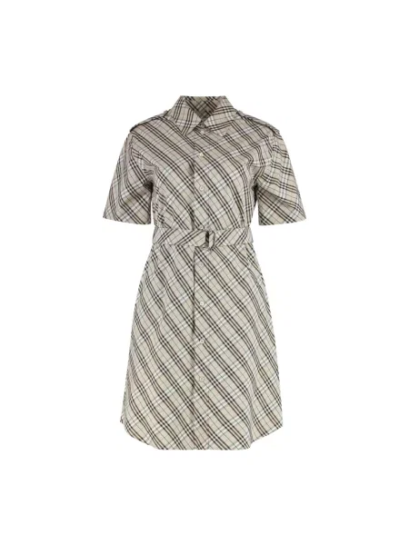 Sukienka koszulowa Burberry beżowa