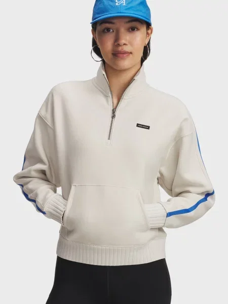 Флісова спортивна кофта Under Armour біла
